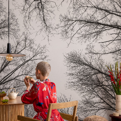 Peel and stick fototapet Bara grenar