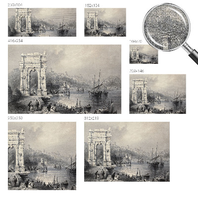 Fototapet barn Marinlandskap