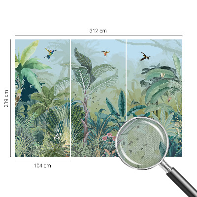 Fototapet för barn Tropisk natur