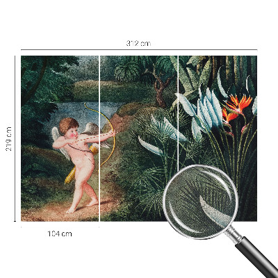 Fototapet barnrum Bedårande Cupid