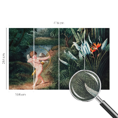 Fototapet barnrum Bedårande Cupid