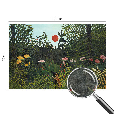 Peel and stick fototapet Exotiskt landskap