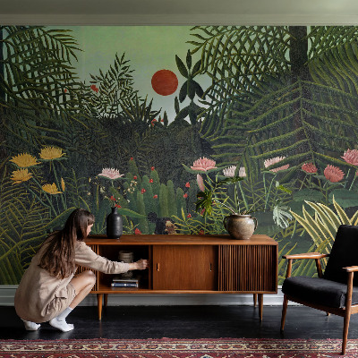 Peel and stick fototapet Exotiskt landskap