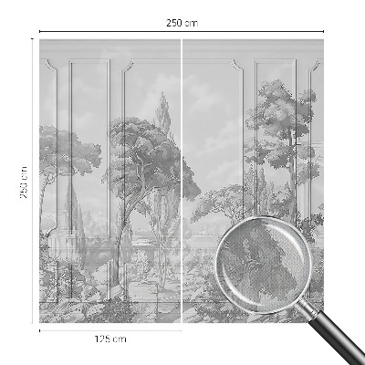 3D fototapet Atmosfärisk natur