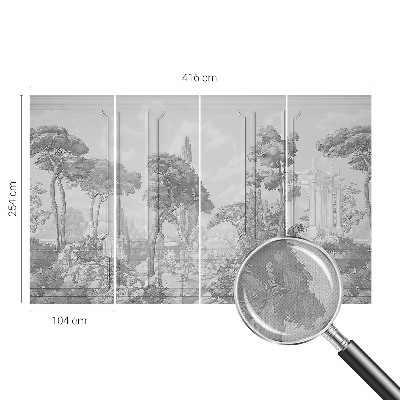 3D fototapet Atmosfärisk natur