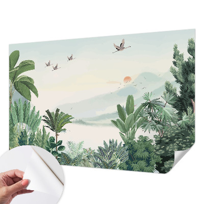 Fototapet barn Tropisk oas