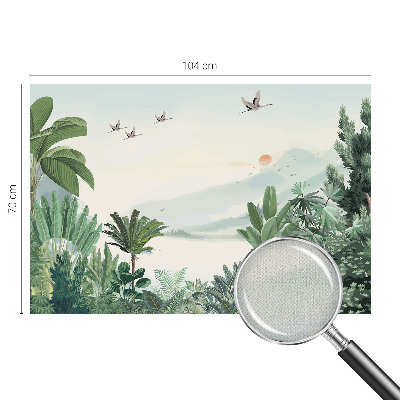 Fototapet barn Tropisk oas