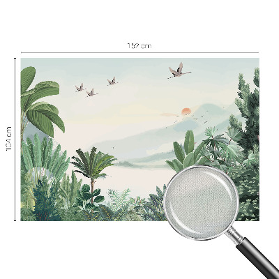 Fototapet barn Tropisk oas