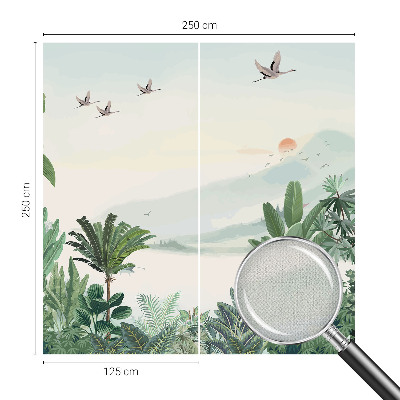 Fototapet barn Tropisk oas