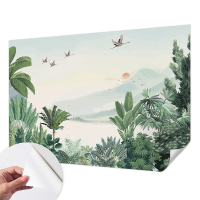 Fototapet barn Tropisk oas