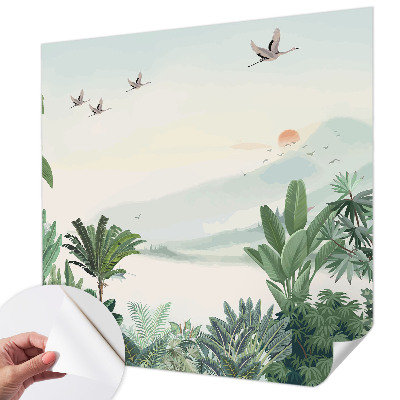 Fototapet barn Tropisk oas