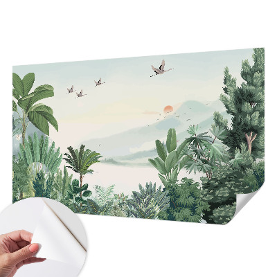 Fototapet barn Tropisk oas