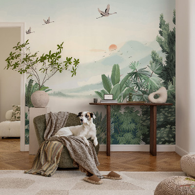 Fototapet barn Tropisk oas