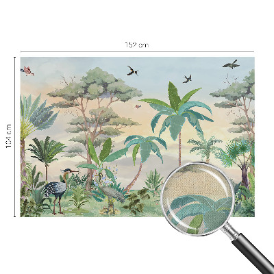 Fototapet barnrum Exotisk flora