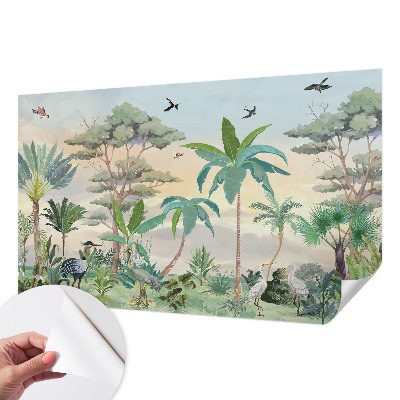 Fototapet barnrum Exotisk flora