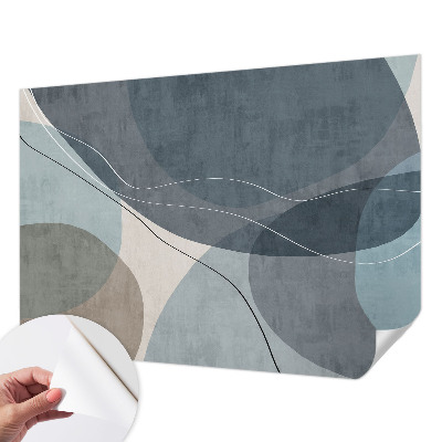 Fototapet för barn med modern abstrakt design