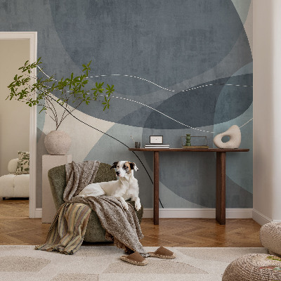Fototapet för barn med modern abstrakt design