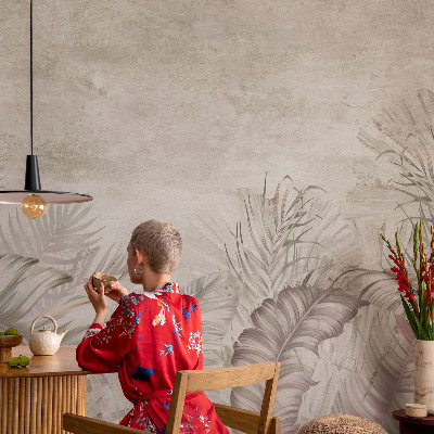 Fototapet barn Dekorativa blad