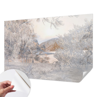 Peel and stick fototapet Subtilitetens natur