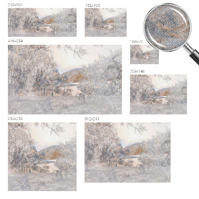 Peel and stick fototapet med motivet 