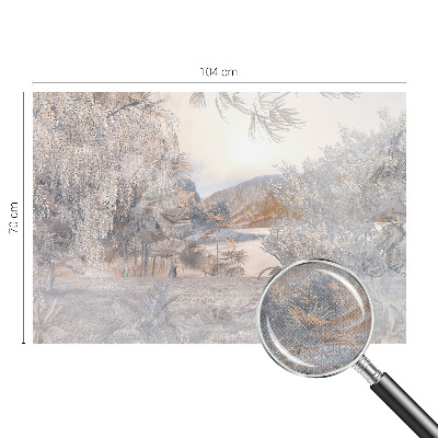 Peel and stick fototapet Subtilitetens natur