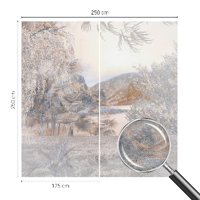 Peel and stick fototapet Subtilitetens natur