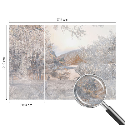 Peel and stick fototapet Subtilitetens natur