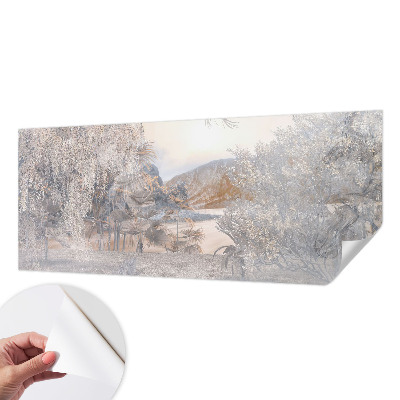 Peel and stick fototapet med motivet 