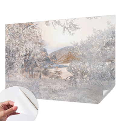 Peel and stick fototapet Subtilitetens natur