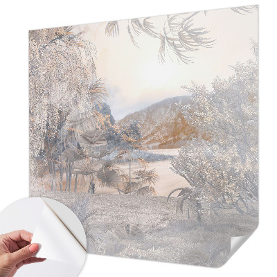 Peel and stick fototapet Subtilitetens natur