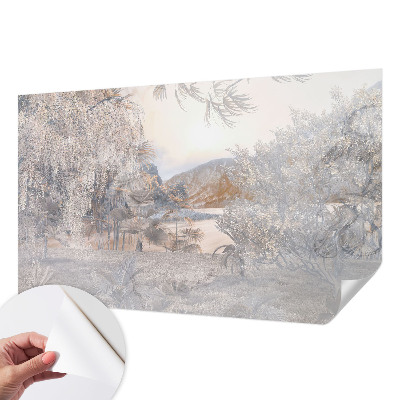 Peel and stick fototapet Subtilitetens natur