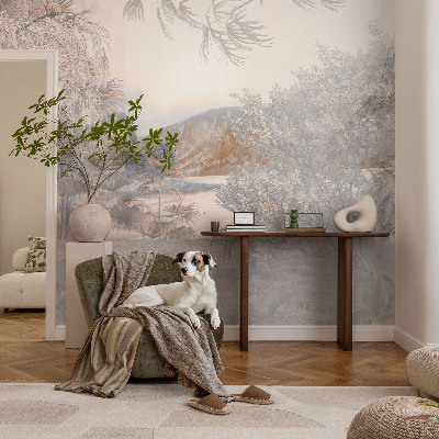 Peel and stick fototapet Subtilitetens natur