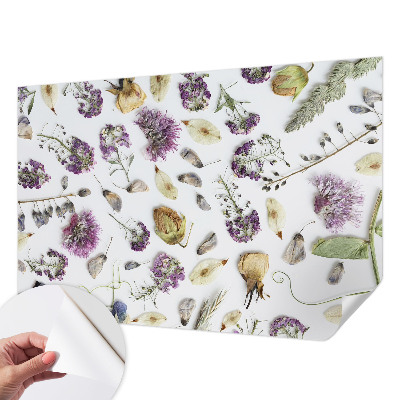 Fototapet för barn Torkade blommor