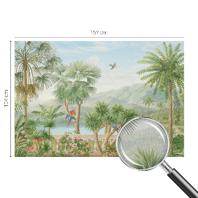 Självhäftande fototapet Exotiskt landskap