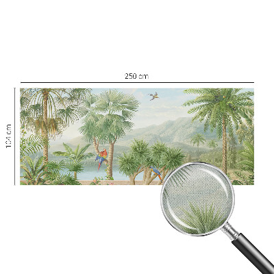 Självhäftande fototapet Exotiskt landskap