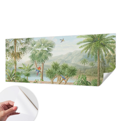 Självhäftande fototapet Exotiskt landskap