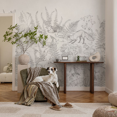 Peel and stick fototapet Skogens djur