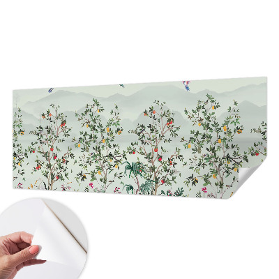 3D fototapet Exotiska träd