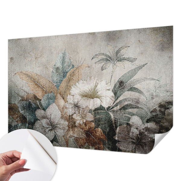 Fototapet barnrum Blomdröm