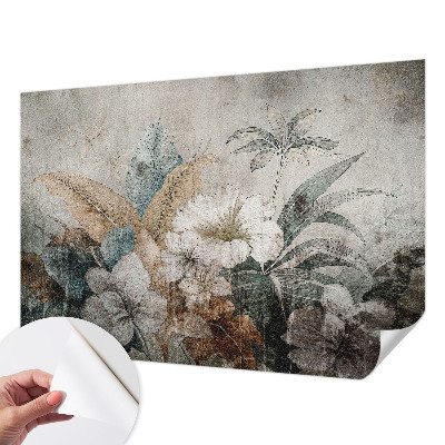 Fototapet barnrum Blomdröm