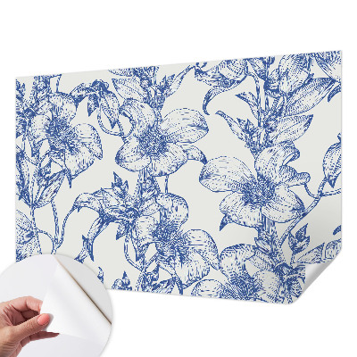 Fototapet för barn Blomgrenar