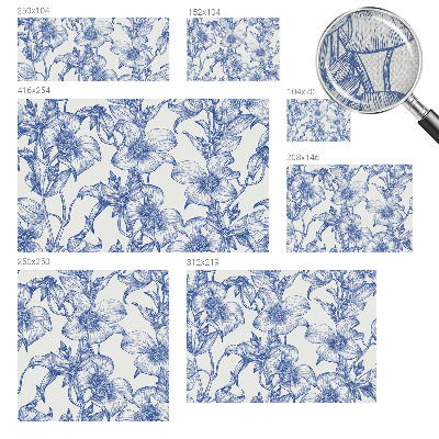 Fototapet för barn Blomgrenar