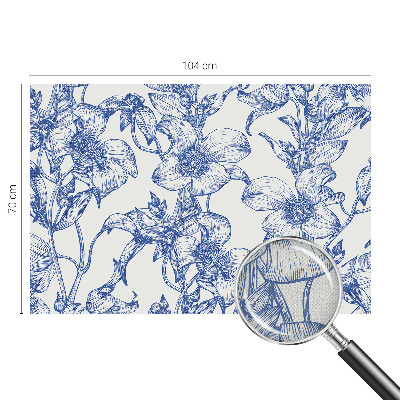 Fototapet för barn Blomgrenar