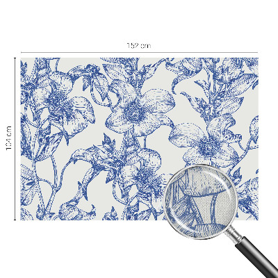 Fototapet för barn Blomgrenar