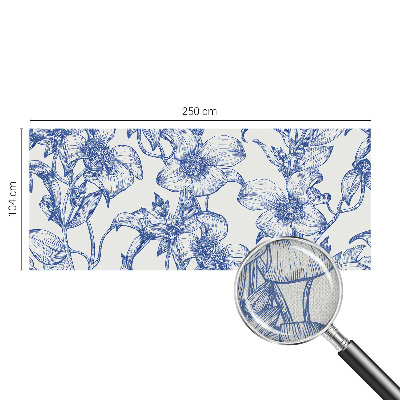 Fototapet för barn Blomgrenar