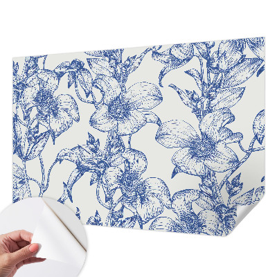 Fototapet för barn Blomgrenar