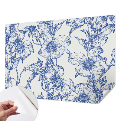 Fototapet för barn Blomgrenar