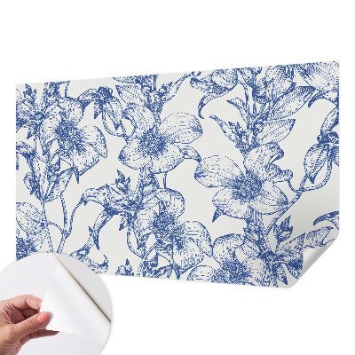 Fototapet för barn Blomgrenar