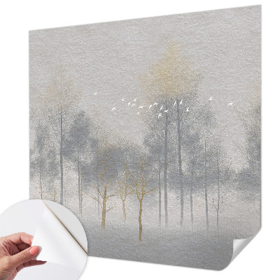 Fototapet barn Skogens harmoni