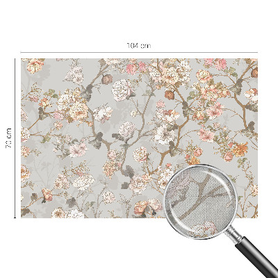 3D fototapet Romantiskt mönster